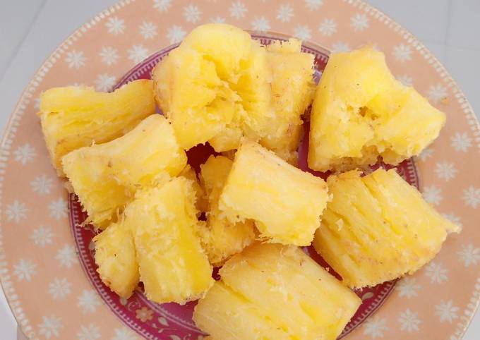 Langkah Mudah untuk Menyiapkan 3. Singkong keju renyah, Sempurna