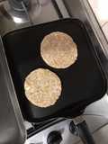 Arepas integrales con banano