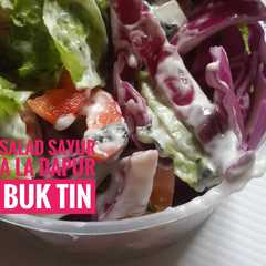 Salad sayur 'dapur buk tin' রেসিপির প্রধান ছবি