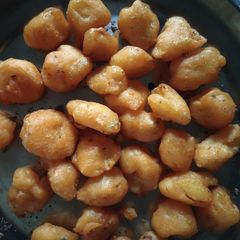 A picture of Moong dal pakodi.