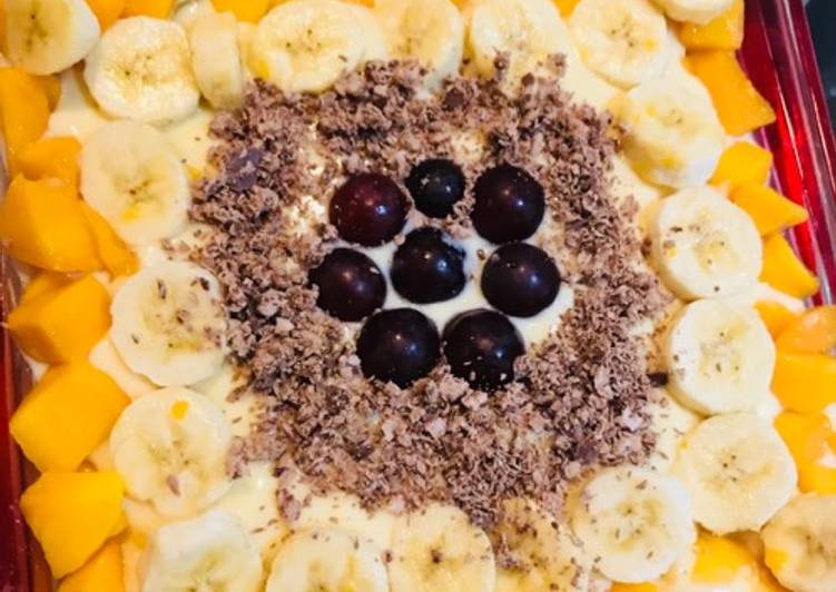 How to Make Tasty Mango π₯ custard trifle π¨ How to Make Tasty Mango π₯ custard trifle π¨