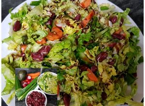 O poză a rețetei Salată de fasole roșie !.
