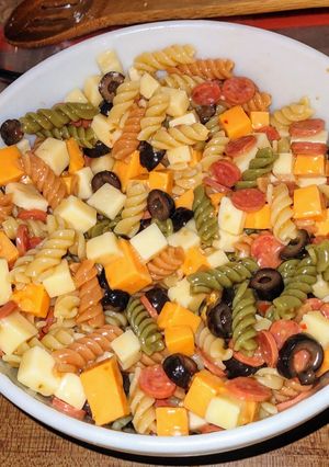A picture of Italian Pasta Salad.
