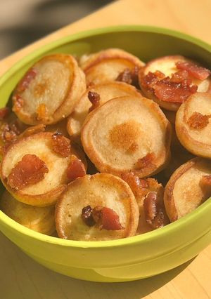 A picture of *Easy* mini Pancakes.