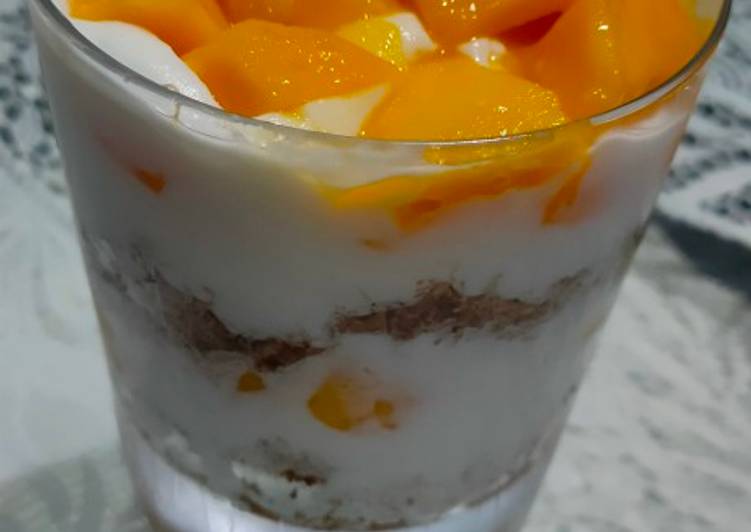 لذيذجدًا كاسات كنافة بالمانجا 😋❤️ لذيذجدًا: كاسات كنافة بالمانجا 😋❤️