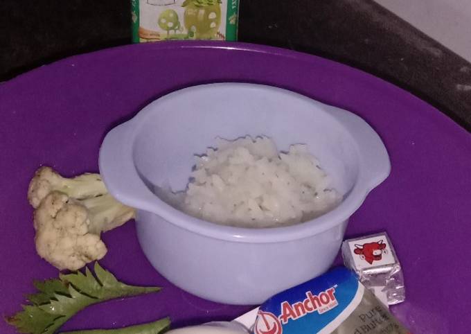 MPASI 6m Bubur Telur Sayur Hijau