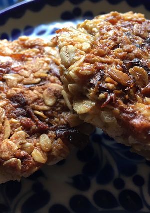 Una foto de Tortitas botaneras con pollo y avena