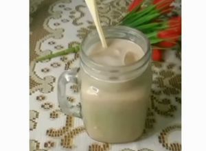 Foto resep Minuman ala cafe nescafee late mix susu ultra milk
