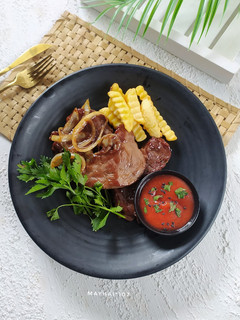 Foto resep Beef Steak Korean BBQ Sauce