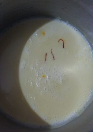 A picture of Kesar Tea.