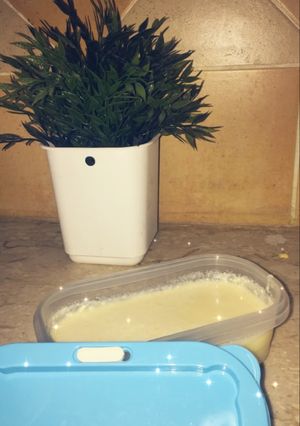 صورة لوصفة الحليب المحلى المنزلي