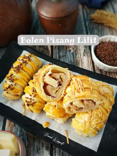 Foto resep Bolen Pisang Lilit