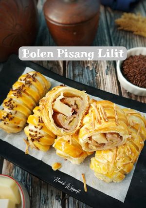 Foto resep Bolen Pisang Lilit