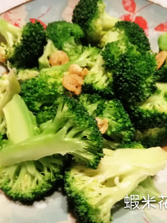 蝦米花椰菜 的食譜成品照片