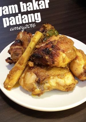 Foto resep Ayam bakar padang