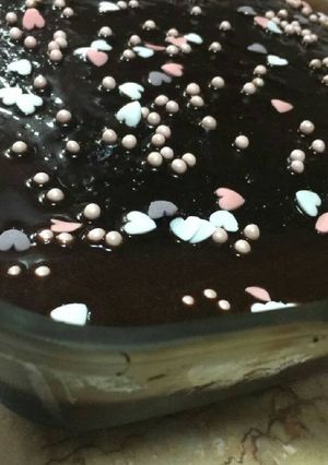 صورة لوصفة كيك شوكلاته 😍😍