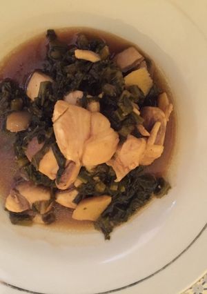 Foto resep Ikan Hiu Sayur Asin