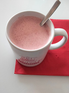 Una foto de Batido de remolacha