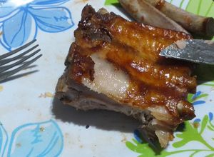Una foto de Ribs BBQ a mi manera