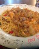 Pasta Vermicelli en salsa Frank Sinatra... LuisFy