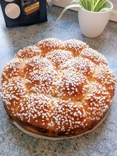 Une photo de Recette de brioche "Butchy" à la crème fraîche (Companion ou non)