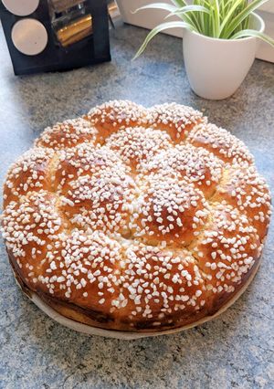 Une photo de Recette de brioche "Butchy" à la crème fraîche (Companion ou non)
