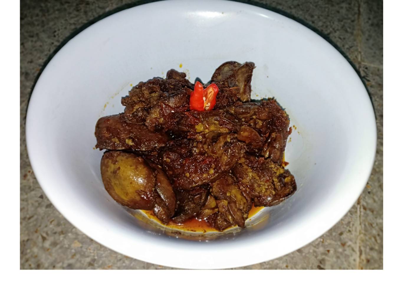 Hati bebek sambal kecap