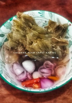 Foto resep 164 : Cacapan Asam Sapat Karing