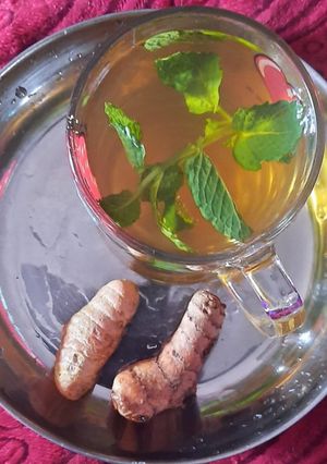 কাঁচা হলুদের চা(kacha holder cha recipe in Bengali) রেসিপির প্রধান ছবি
