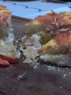Una foto de Pizza rellena