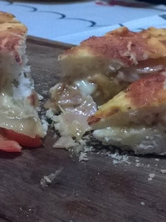 Una foto de Pizza rellena