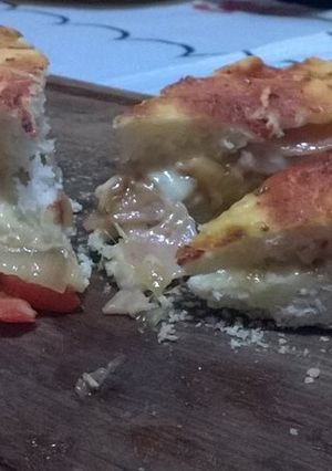 Una foto de Pizza rellena