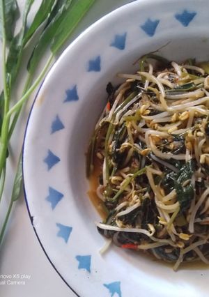 Foto resep Tumis kangkung taoge