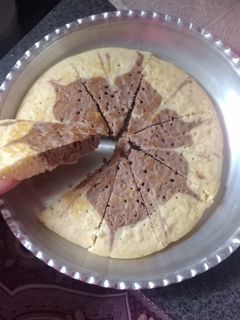 عکسی از دستور پنکیک دورنگ خوشمزه