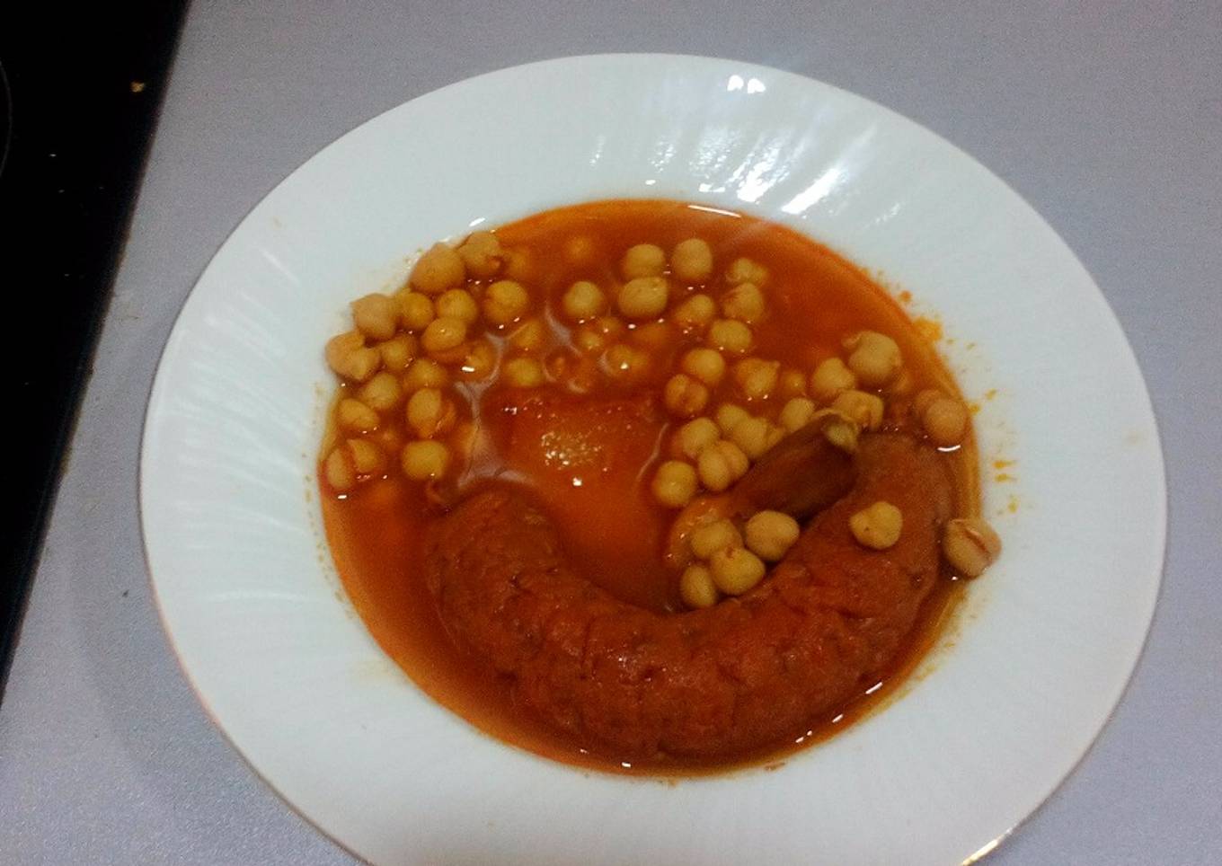 Potaje de garbanzos andaluz