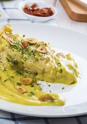 A picture of Cod al pil pil.