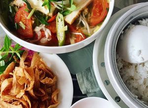 Hình của món Canh chua chay.