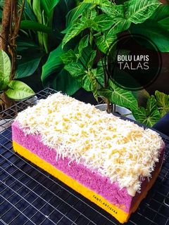 Foto resep 97. Bolu Lapis Talas