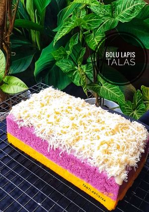 Foto resep 97. Bolu Lapis Talas