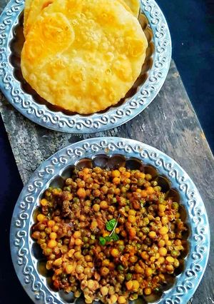 মটর ঘুঘনি রেসিপির প্রধান ছবি