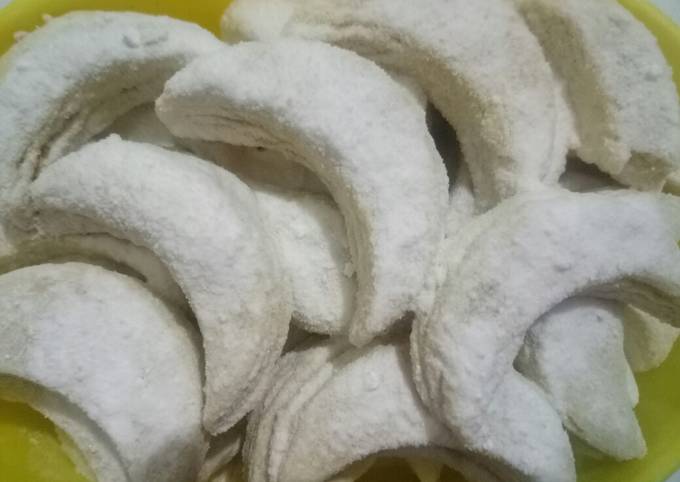 Kue kering putri salju 4 bahan