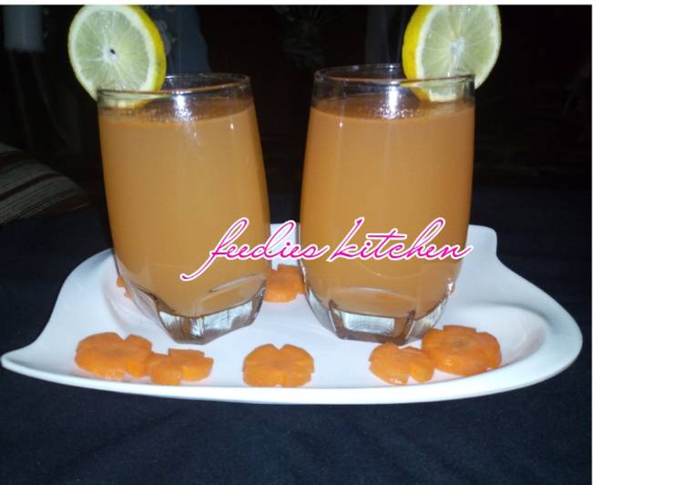 Recipe of Carrots drink