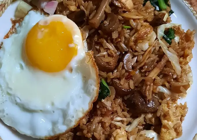 Nasi Goreng Ayam Jamur