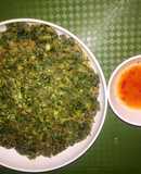 Trứng rán lá ngải