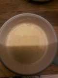 Delicious creamy coffee