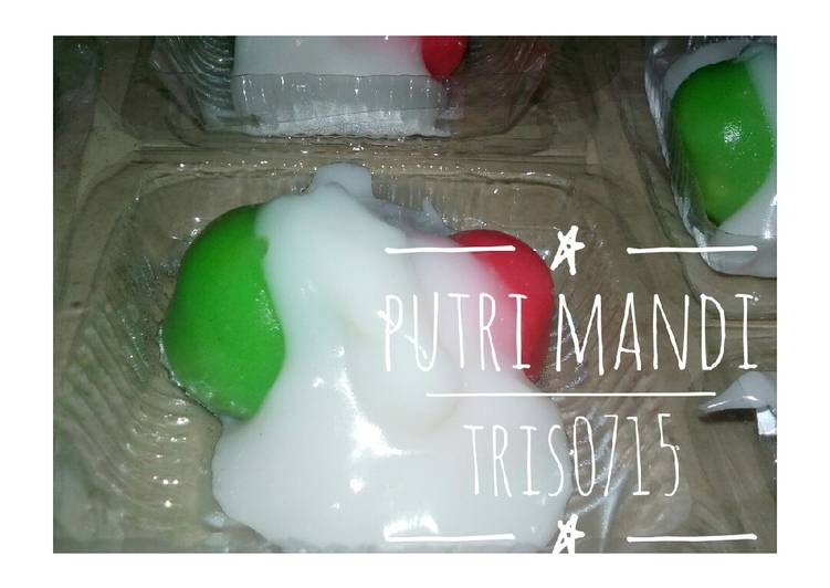 resep cara membuat Putri Mandi