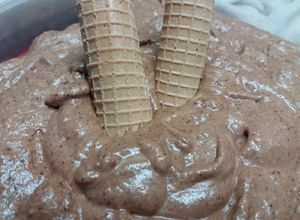 Una foto de Parfait de chocolate 🍮🌰🍮🌰