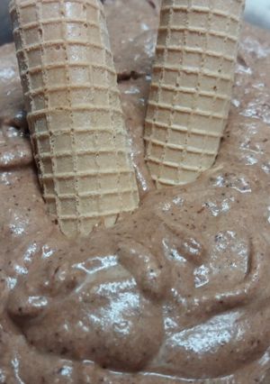 Una foto de Parfait de chocolate 🍮🌰🍮🌰