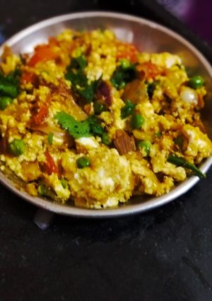 A picture of Paneer bhurji.