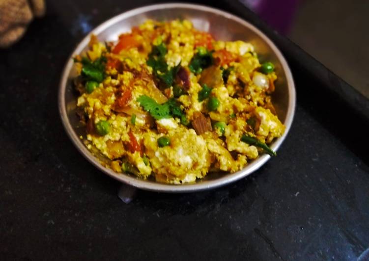 Recipe of Award-winning Paneer bhurji